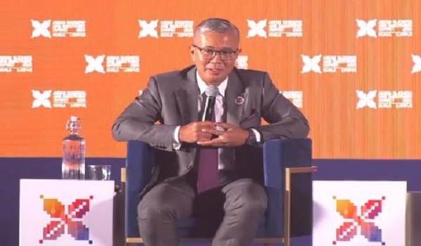 Menteri Pelaburan, Perdagangan dan Industri Tengku Datuk Seri Zafrul Tengku Abdul Aziz pada Sidang Kemuncak Perniagaan dan Pelaburan ASEAN (ABIS) 2025 di Pusat Pameran dan Perdagangan Antarabangsa Malaysia (MITEC) di ibu negara/RTM